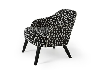 CARMEN 54 - Fabric armchair with armrests _ Very Wood